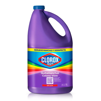 CLOROX QUITAMANCHAS 3.785ML ROPA COLOR
