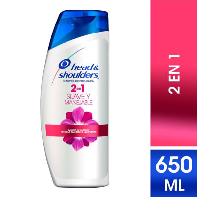 SHAMPOO H&S 650ML SUAVE MANEJABLE