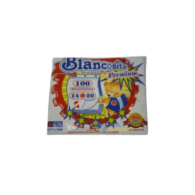 BOLSA 14 X 20 BLANCOSITO 100 UND