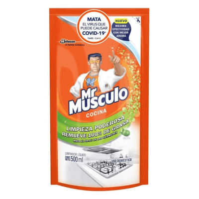 MR MUSCULO 500ML COCINA LIMON DOYPACK