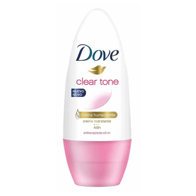 DESODORANTE DOVE 50ML CLEAR TONE ROLL-ON