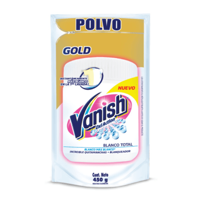 VANISH POLVO BLANCO 450G GOLD DOYPACK