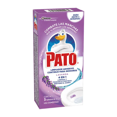PATO ADHESIVO INODORO 30GR LAVANDA