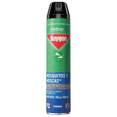BAYGON MOSQUITOS Y MOSCAS 400 ML