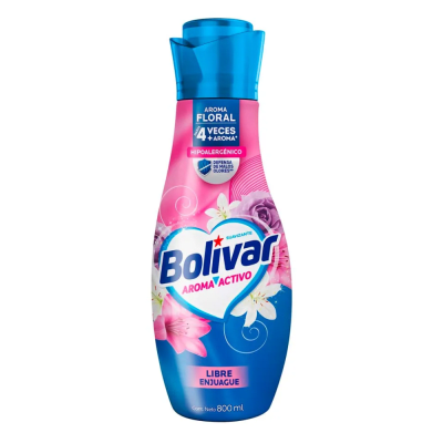 ENJUAGUE BOLIVAR 800ML FLORAL AROMA ACTIVO