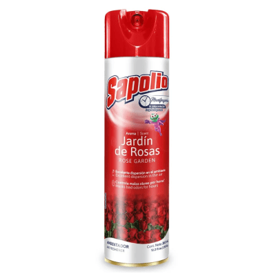 SAPOLIO AMBIENTADOR JARDIN DE ROSAS 360ML.