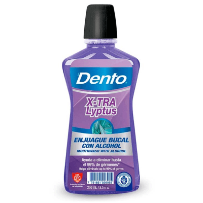 DENTO ENJ BUCAL 500ML X-TRA LYPTUS
