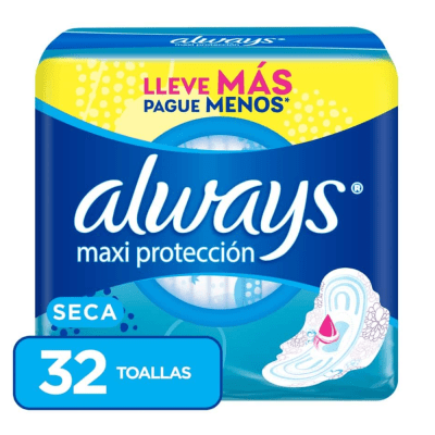ALWAYS MAXI SECA DISPENSADOR 32UND