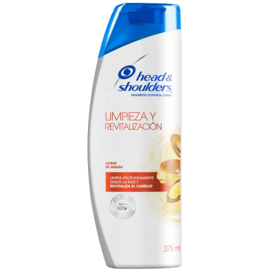 SHAMPOO H&S 375ML ACEITE DE ARGAN