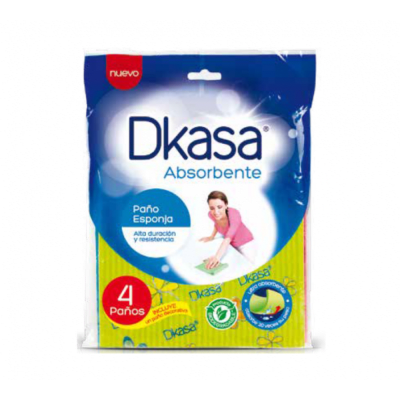 DKASA PAÑO ABSORBENTE 4UND