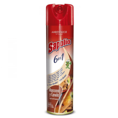 AEROSOL SAPOLIO 360ML MANZANA Y CANELA