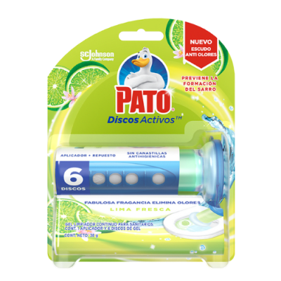 PATO DISCOS ACTIVO + EQUIPO 38GR LIMA FRESCA