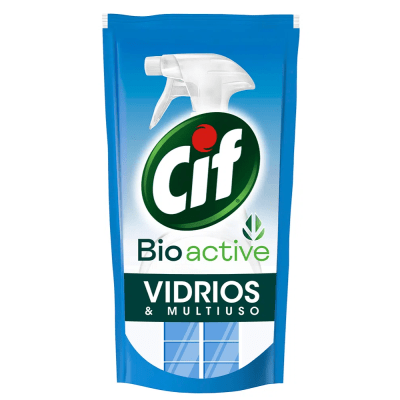 CIF LIMPIAVIDRIOS Y MULTIUSO 450ML DOYPACK