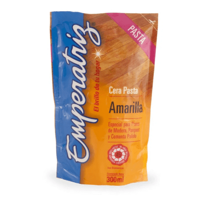 CERA EMPERATRIZ PASTA AMARILLA 300ML
