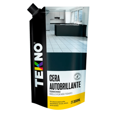 CERA TEKNOWAX AUTOBRILLANTE 300ML NEGRA