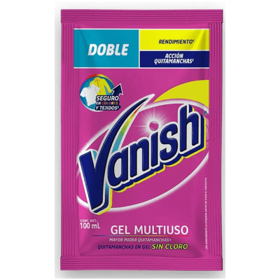 VANISH GEL ROSADO 100ML SACHET