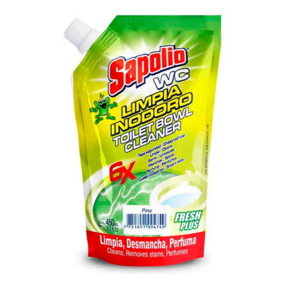 WC SAPOLIO LIMPIA INOD 450ML PINO DOYPACK