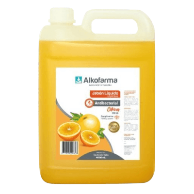 ALKOFARMA JABON LIQUIDO 4L CITRICO