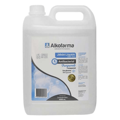 ALKOFARMA JABON LIQUIDO 4L NEUTRO