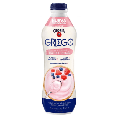 YOGURT GRIEGO GLORIA FRUTOS ROJOS 950G