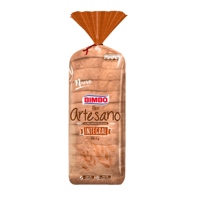 BIMBO PAN ARTESANO 560GR INTEGRAL