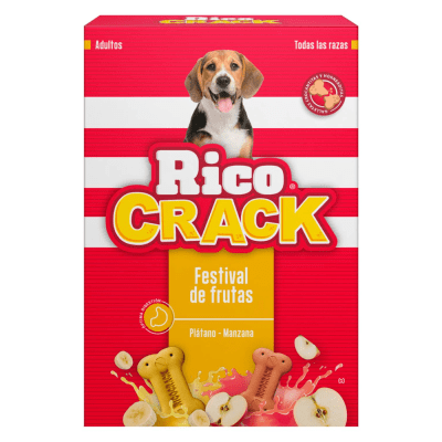 RICOCRACK ADULTOS TODAS LAS RAZAS FESTIVAL DE FRUTAS 200G