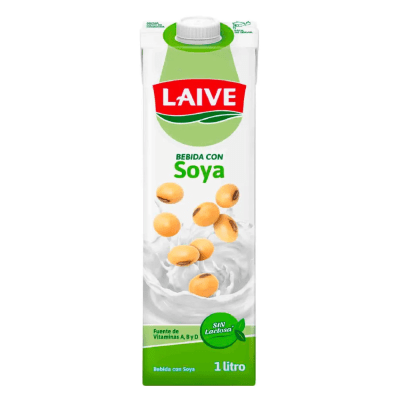LAIVE BEBIDA SOYA 1LT TETRA