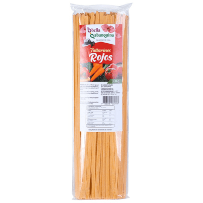 BELLA ABANQUINA 450GR FETTUCCINI ROJO