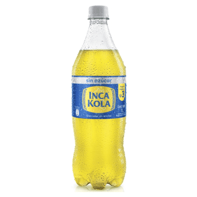 GASEOSA INCA KOLA SIN AZUCAR 1L
