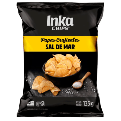 INKA CHIPS SAL DE MAR 135G PIQUEO