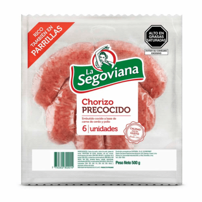 LA SEGOVIANA CHORIZO PRECOCIDO 6UND 500G