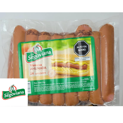 LA SEGOVIANA VIENESA AHUMADA 1K 24UND