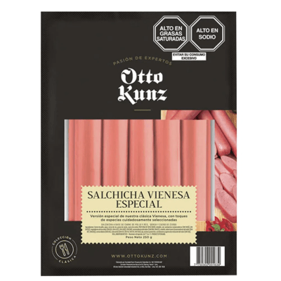 OTTO KUNZ SALCHICHA VIENESA ESPECIAL 250G