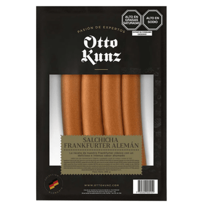 OTTO KUNZ SALCHICHA 280G FRANKFURTER ALEMAN