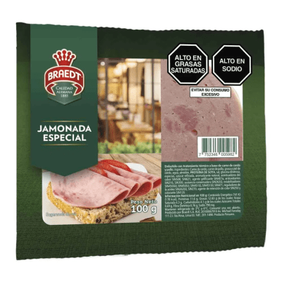 BRAEDT JAMONADA ESPECIAL 100G