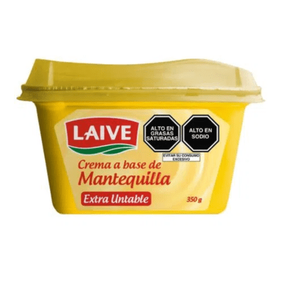 LAIVE CREMA DE MANTEQUILLA 350G POTE UNTABLE