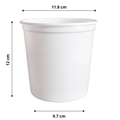 ENVASE 1 LITRO HAWAI BLANCO CON TAPA