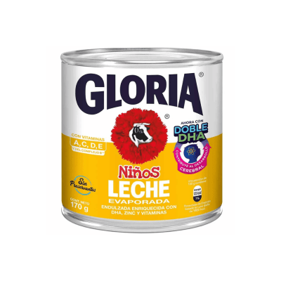 GLORIA LECHE EVAP BABY NIÑOS 170GR LATA