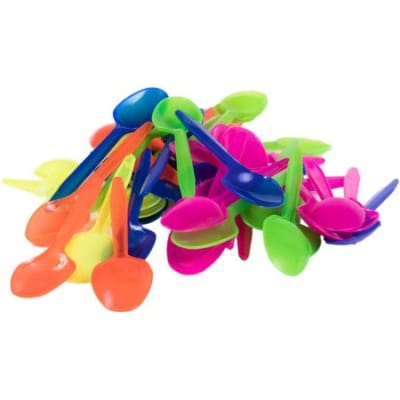 CUCHARITA 5 EUROPEA COLORES SURTIDOS 50UND