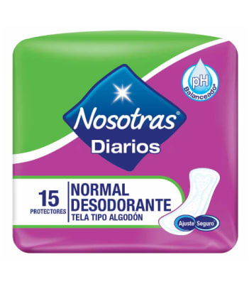 NOSOTRAS DIARIOS 15UND DESODORANTE