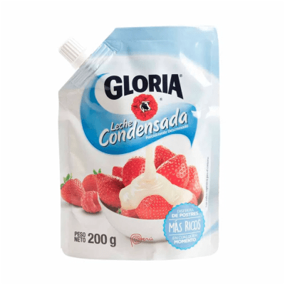 GLORIA LECHE CONDENSADA 200G DOYPACK