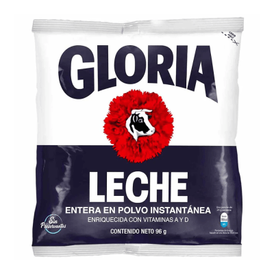 GLORIA LECHE ENTERA EN POLVO 96G SOBRE