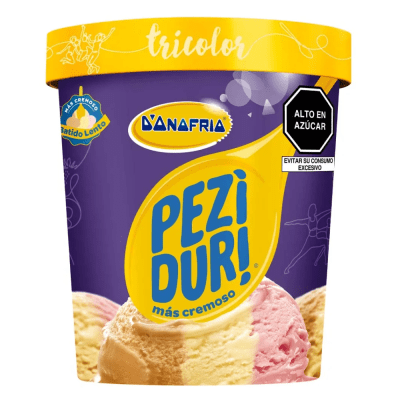 DONOFRIO HELADO PEZIDURI 900ML TRICOLOR