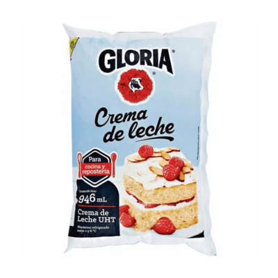 GLORIA CREMA DE LECHE 946ML BOLSA