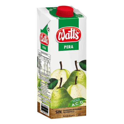 JUGOS WATTS PERA 1LT