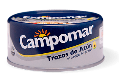 CAMPOMAR TROZOS ATUN 150G EN ACEITE DE GIRASOL