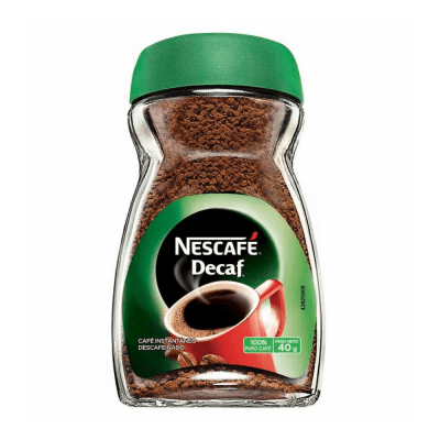 NESCAFE DECAF 40GR FRASCO VIDRIO