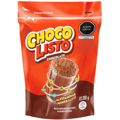 CHOCOLISTO CLASICO 200GR DOYPACK