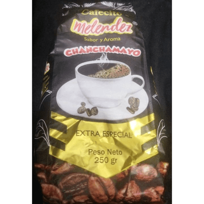 CAFE MELENDEZ EXTRA 250GR CHANCHAMAYO NEGRO