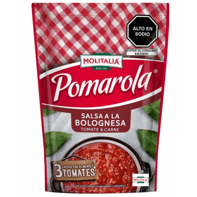 POMAROLA SALSA CON CARNE 370G BOLOGNESA